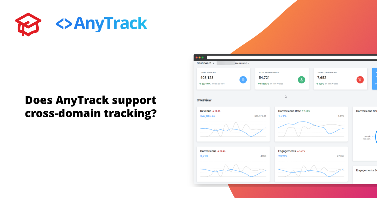 Does AnyTrack support cross-domain tracking?